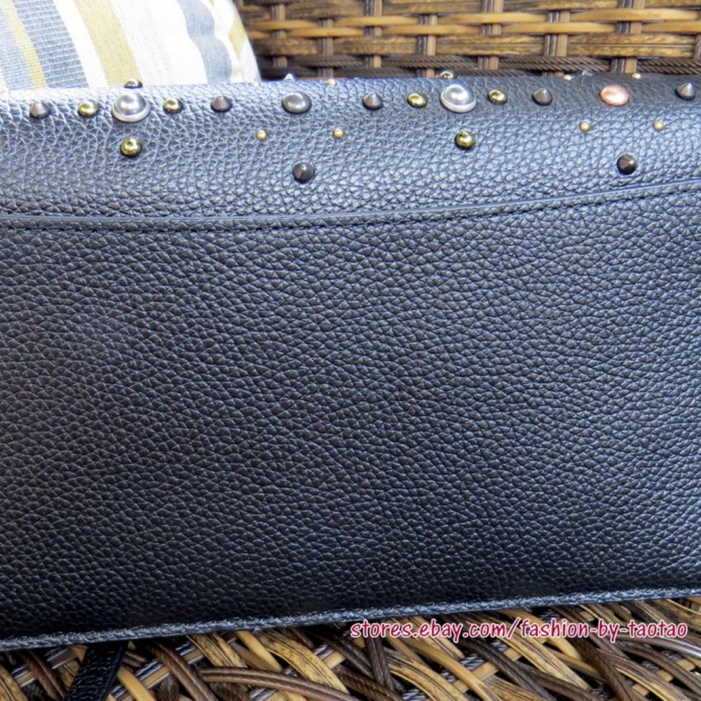 Coach 25681Foldover Crossbody Clutch Prairie Rivet - Picture 4 of 7